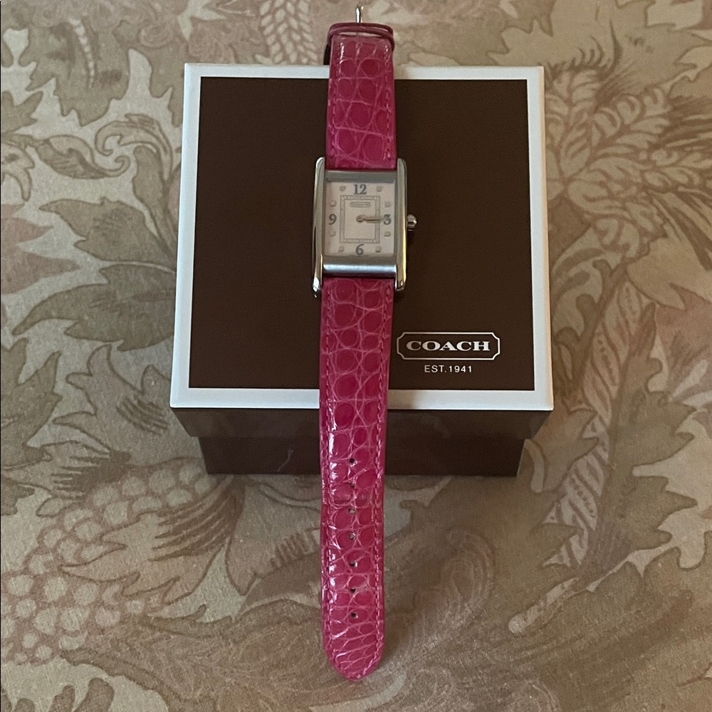Coach Breast Cancer Awareness Watch
